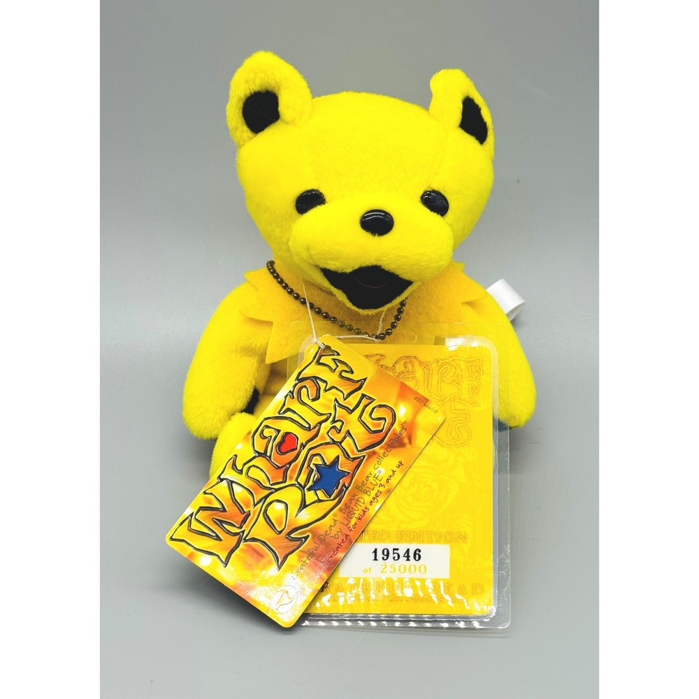 Liquid Blue Grateful Dead Wharf Rat Bear Plush Capital Theatre 7" Stuffed Animal